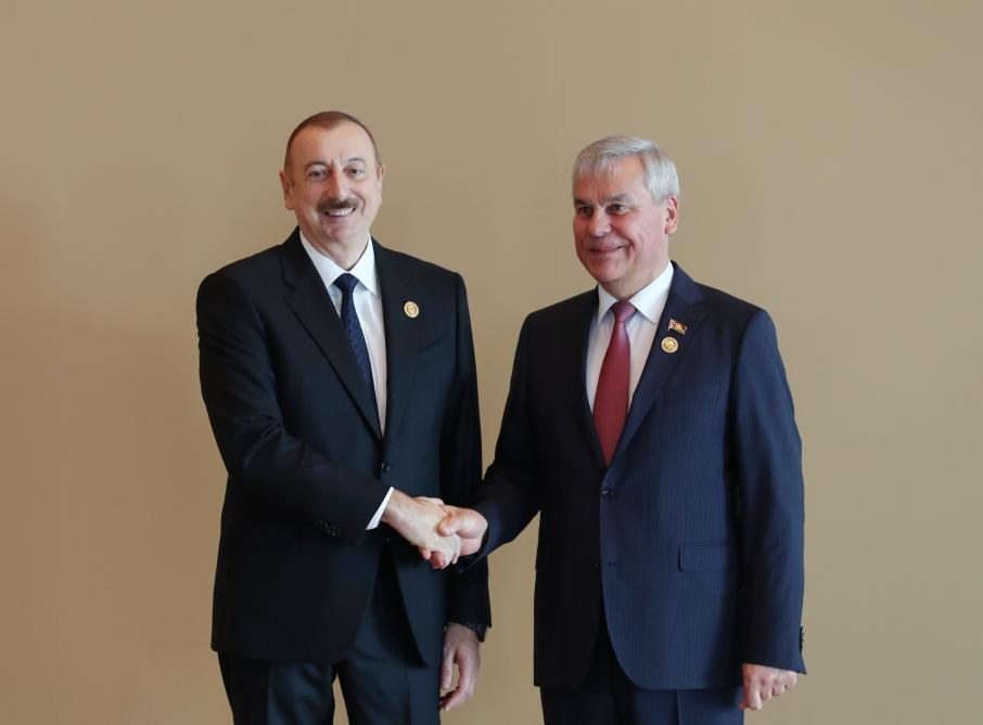 Президент Ильхам Алиев участвует в XVIII саммите Движения неприсоединения в Баку (версия 3) (ФОТО)