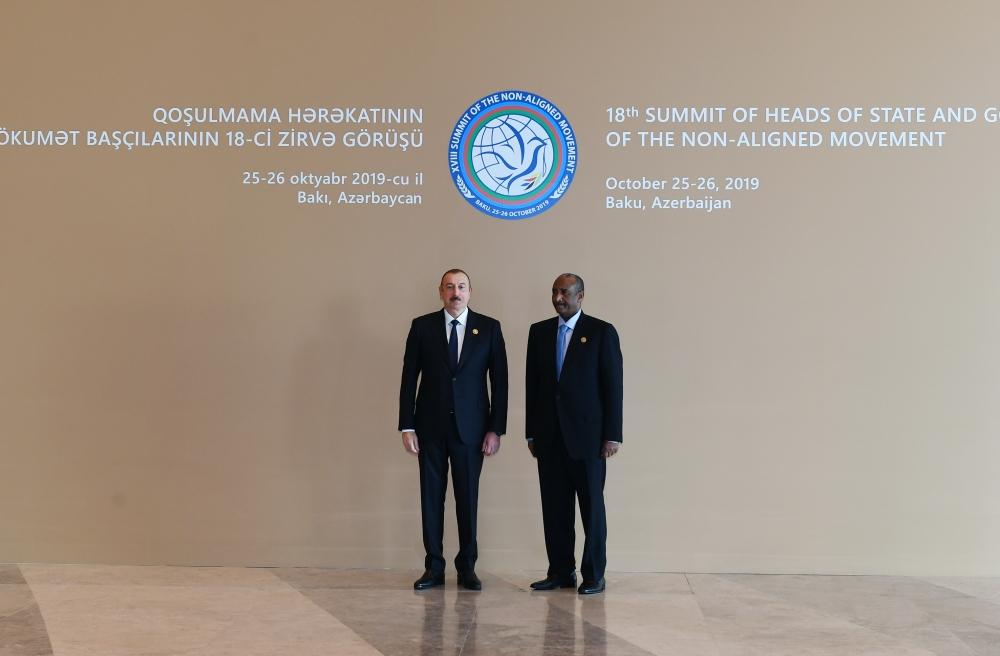 Президент Ильхам Алиев участвует в XVIII саммите Движения неприсоединения в Баку (версия 3) (ФОТО)