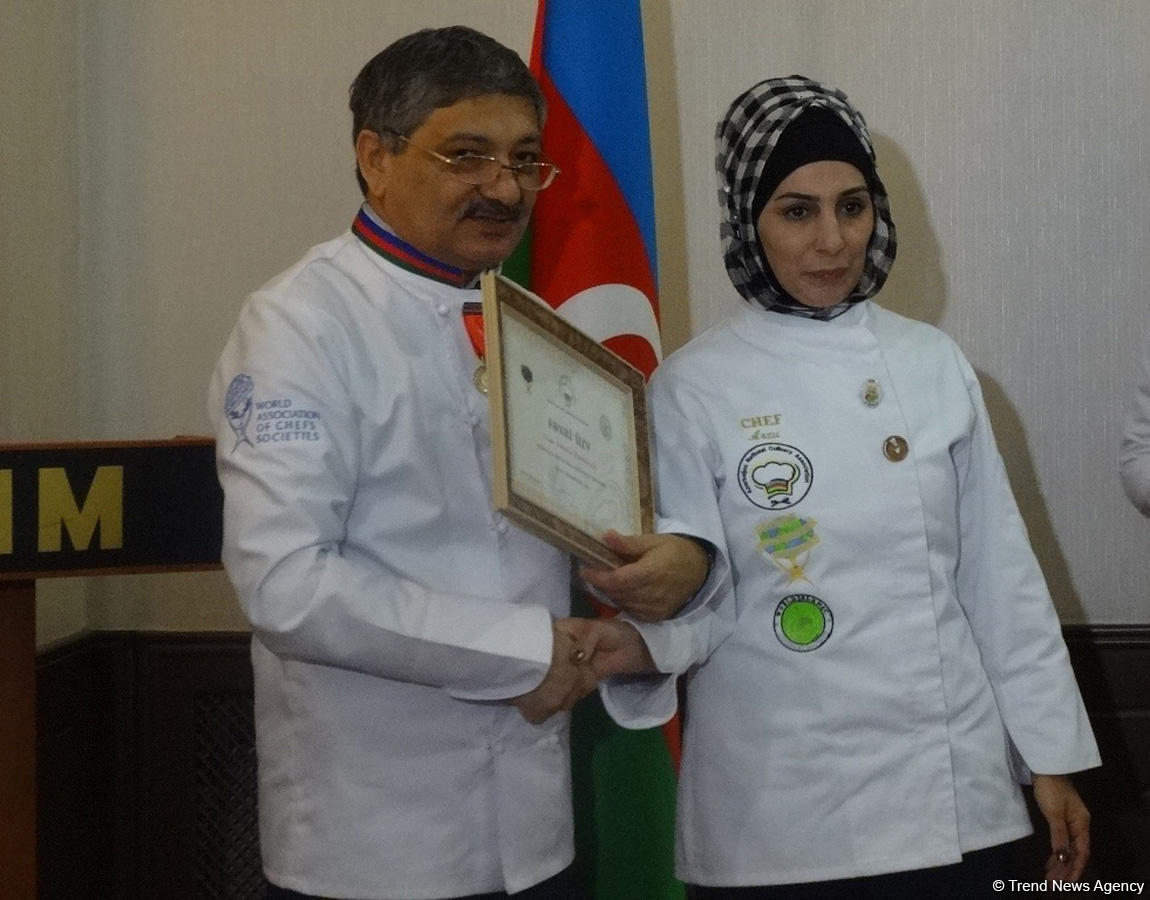 Таир Амирасланов наградил азербайджанских поваров (ФОТО)