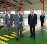 Президент Ильхам Алиев принял участие в открытии Солодкового  промышленного парка в Агдаше (ФОТО)