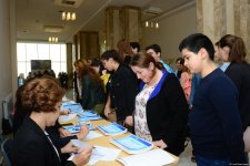 В Бакинском филиале МГУ имени М.В.Ломоносова прошел традиционный международный «Географический диктант» (ФОТО)