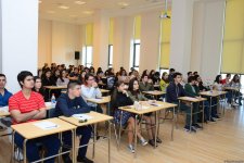 В Бакинском филиале МГУ имени М.В.Ломоносова прошел традиционный международный «Географический диктант» (ФОТО)