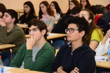 В Бакинском филиале МГУ имени М.В.Ломоносова прошел традиционный международный «Географический диктант» (ФОТО)