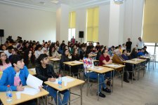 В Бакинском филиале МГУ имени М.В.Ломоносова прошел традиционный международный «Географический диктант» (ФОТО)