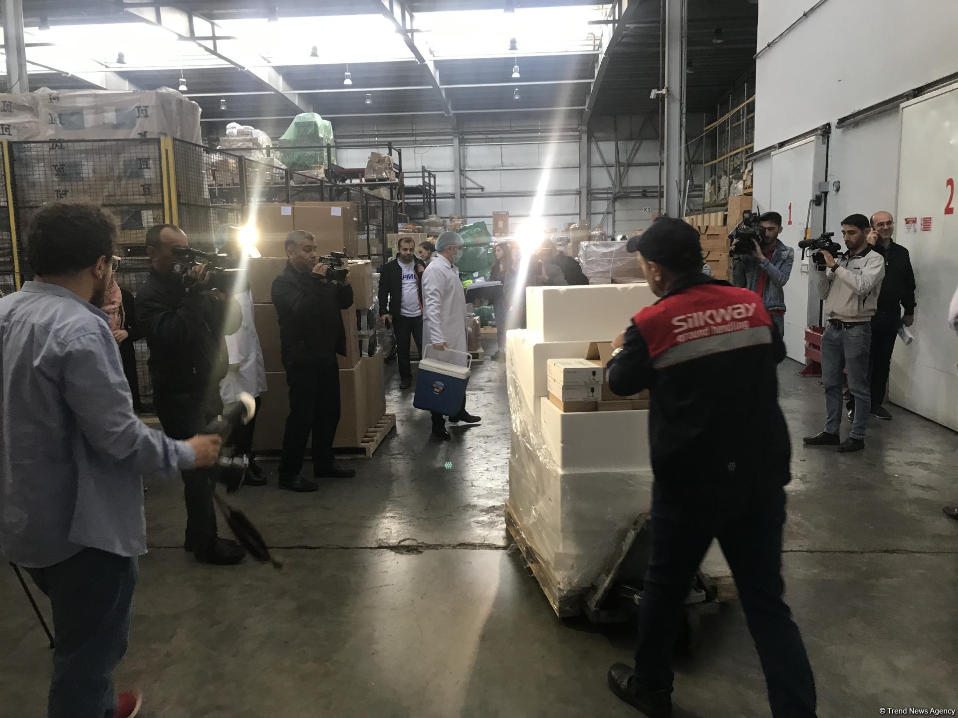 Агентство пищевой безопасности организовало инфотур в Бакинский грузовой терминал (ФОТО)