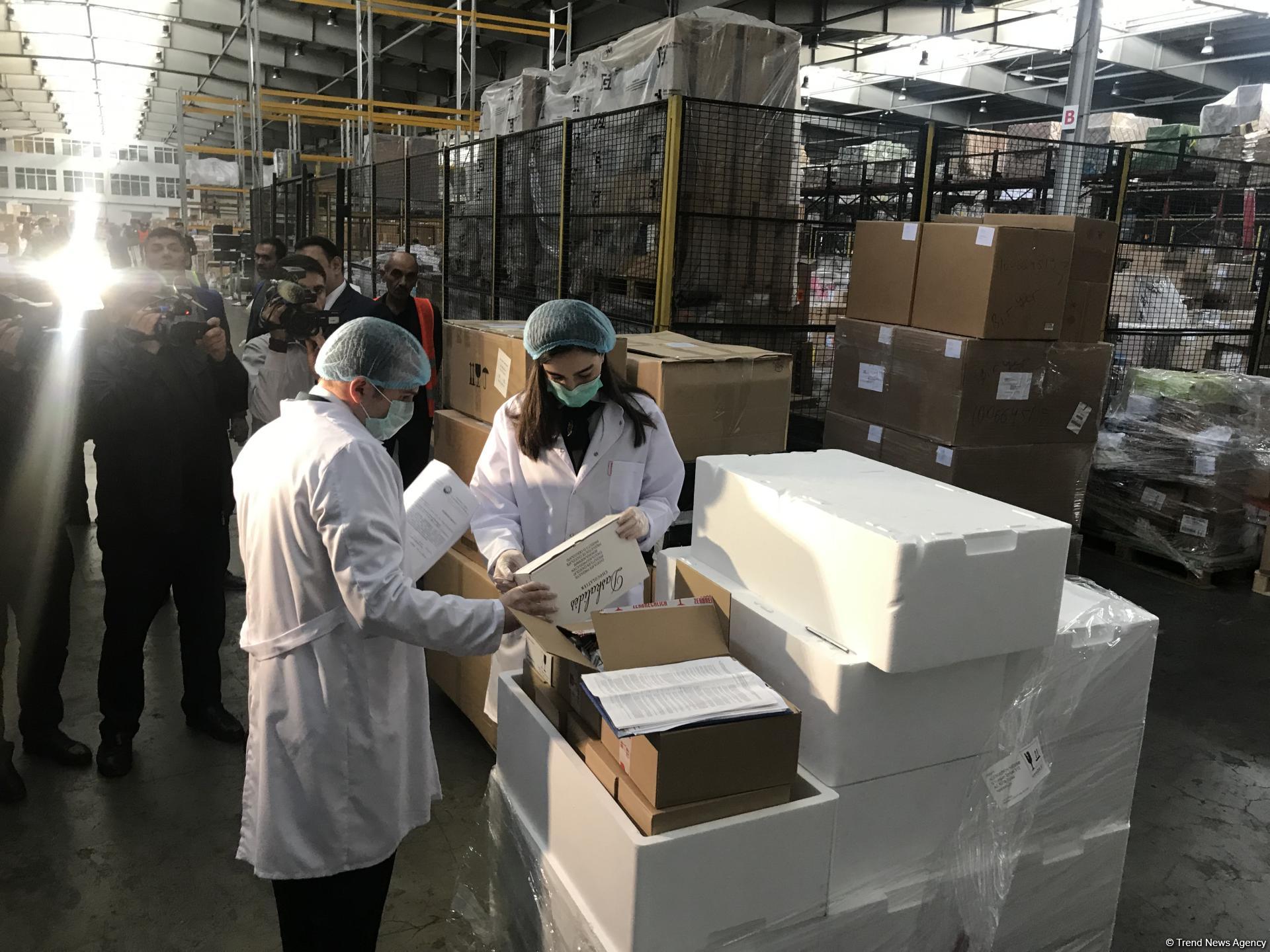 Агентство пищевой безопасности организовало инфотур в Бакинский грузовой терминал (ФОТО)