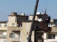 Демонтированные в Баку водяные баки можно заменить на пластмассовые (ФОТО) (Эксклюзив)