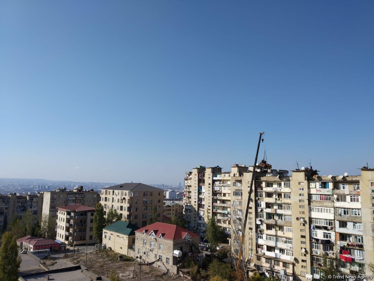 Демонтированные в Баку водяные баки можно заменить на пластмассовые (ФОТО) (Эксклюзив)