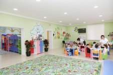 Первый вице-президент Мехрибан Алиева побывала в яслях-детском саду номер 64 в Наримановском районе Баку (ФОТО) (версия 2)