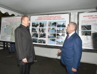 Президент Ильхам Алиев ознакомился с работами, проделанными после реконструкции на участке улицы Шафаята Мехтиева в Баку  (ФОТО)