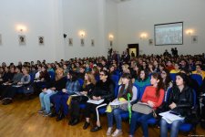 В Бакинском филиале МГУ имени М.В. Ломоносова прошел традиционный День открытых дверей (ФОТО)