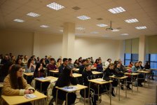 В Бакинском филиале МГУ имени М.В. Ломоносова прошел традиционный День открытых дверей (ФОТО)