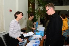 В Бакинском филиале МГУ имени М.В. Ломоносова прошел традиционный День открытых дверей (ФОТО)