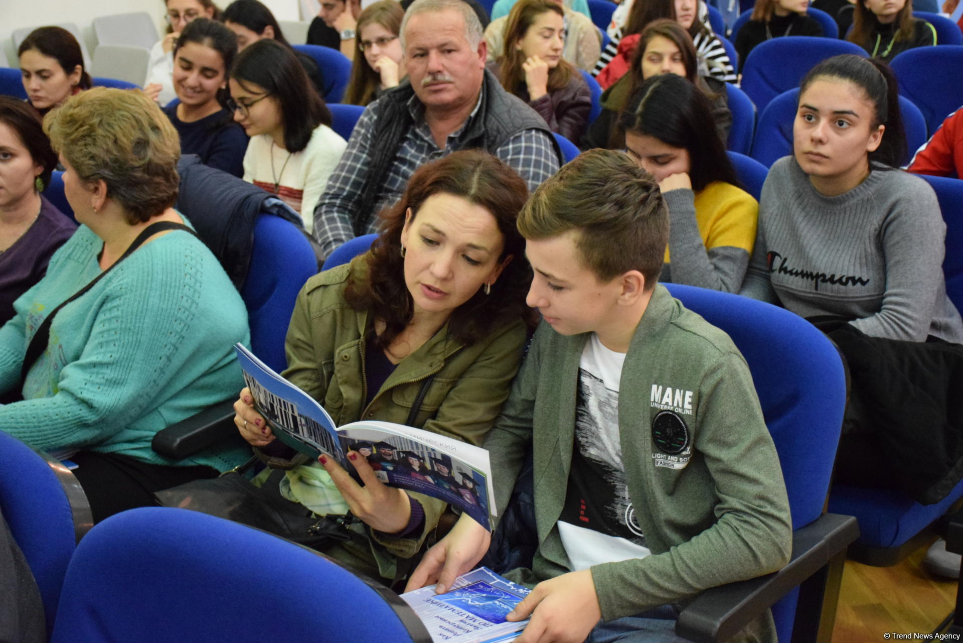 В Бакинском филиале МГУ имени М.В. Ломоносова прошел традиционный День открытых дверей (ФОТО)