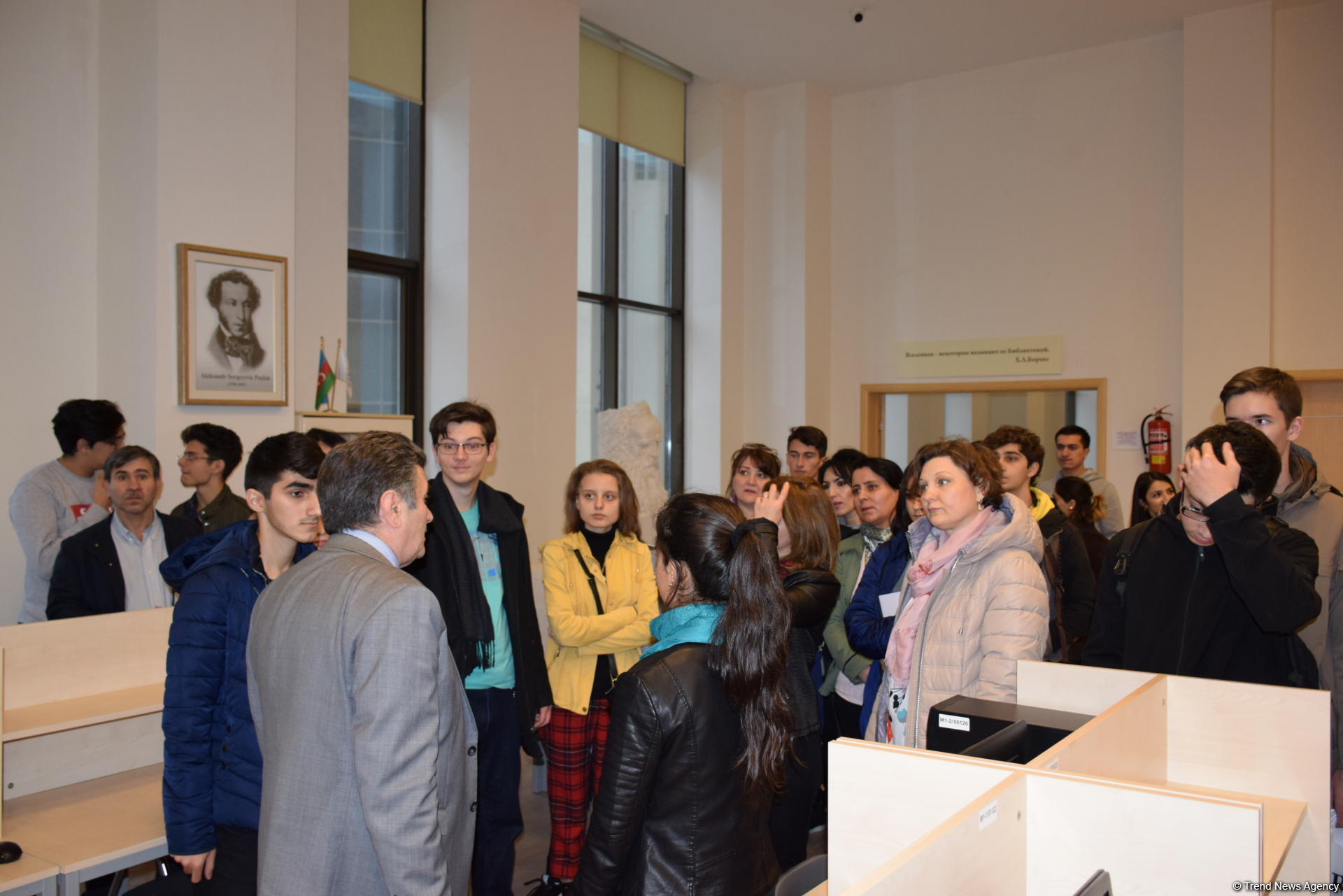 В Бакинском филиале МГУ имени М.В. Ломоносова прошел традиционный День открытых дверей (ФОТО)
