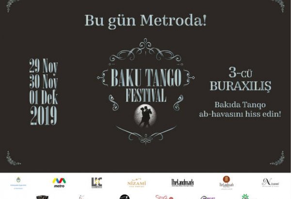 В бакинском метро "Ичеришехер" всех пассажиров будут обучать аргентинскому танго