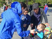 На Бакинском бульваре состоялось праздничное мероприятие по случаю Дня Государственного флага (Фоторепортаж)