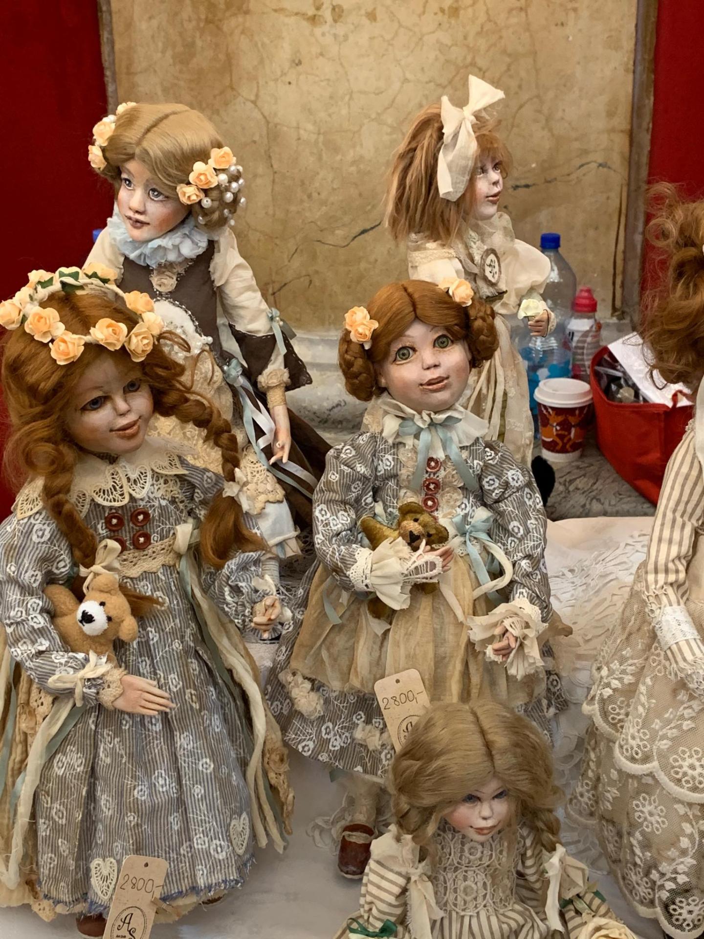 Куклы Фарах Алиевой представлены на Международной выставке Prague Doll 2019 (ФОТО)