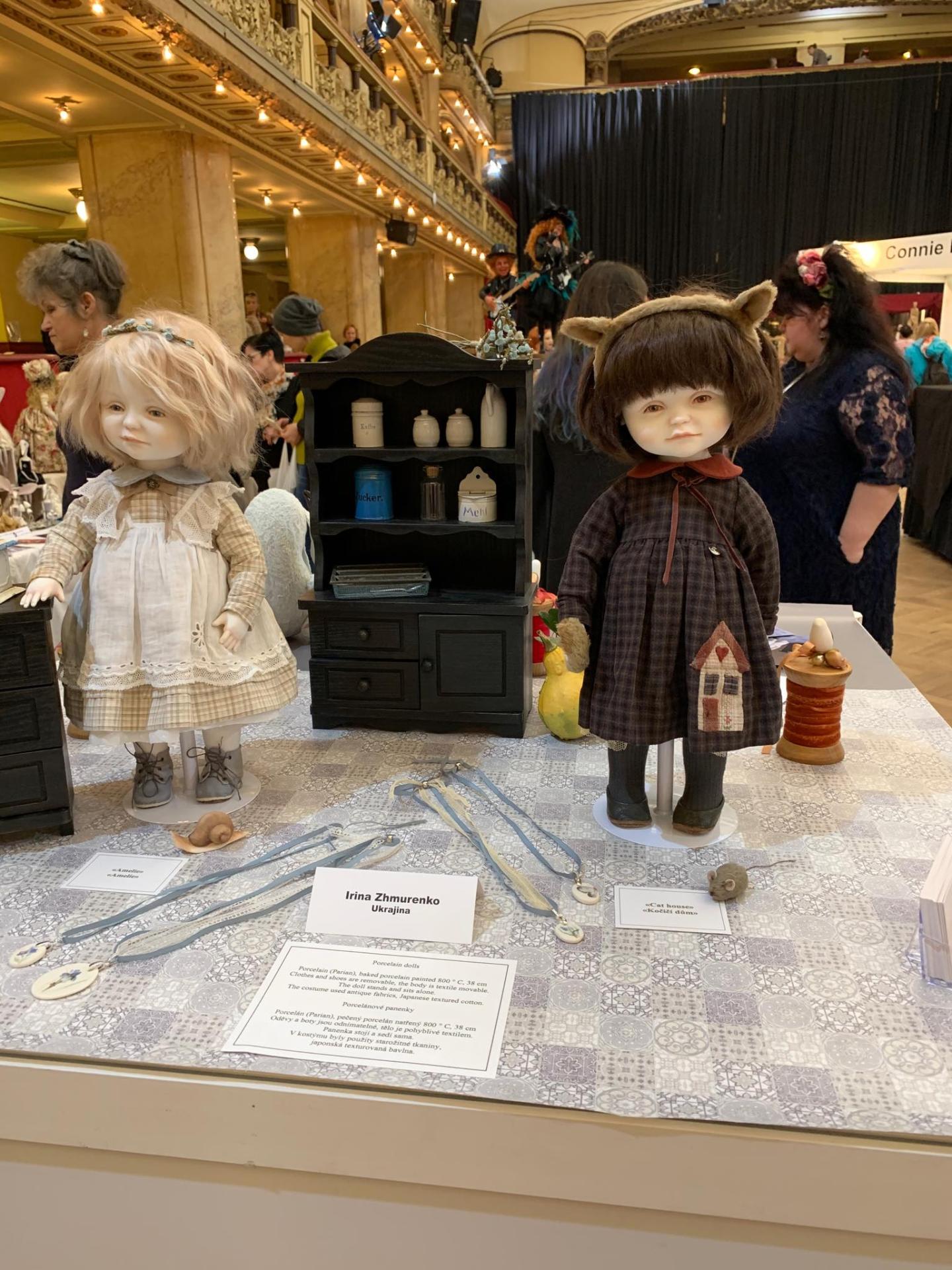Куклы Фарах Алиевой представлены на Международной выставке Prague Doll 2019 (ФОТО)