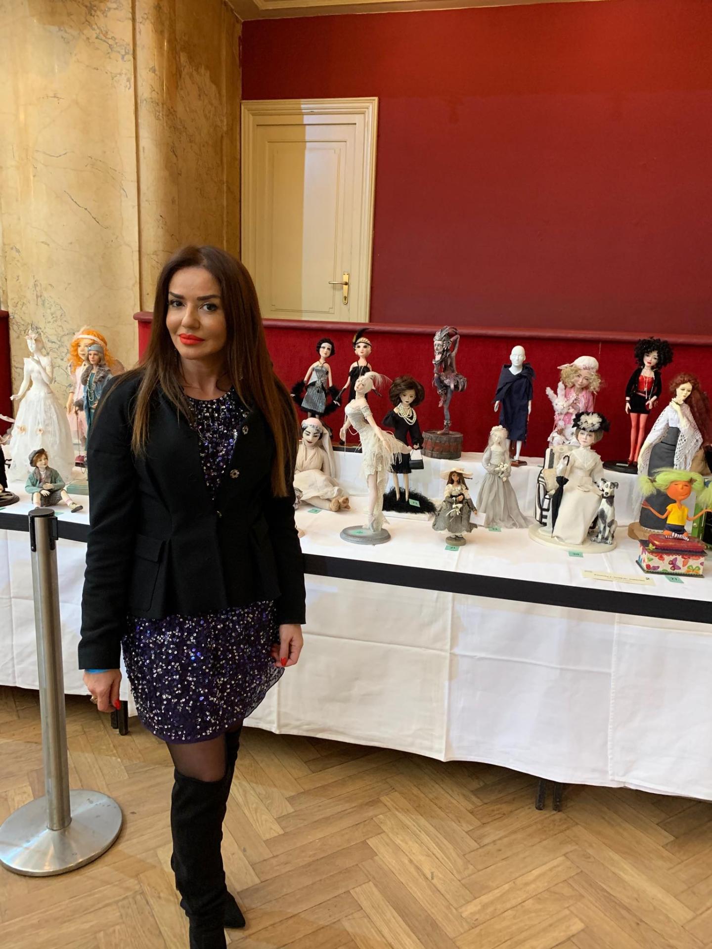 Куклы Фарах Алиевой представлены на Международной выставке Prague Doll 2019 (ФОТО)