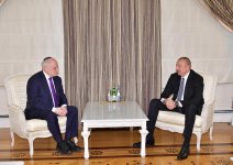 Президент Ильхам Алиев принял заместителя исполнительного председателя Конференции президентов еврейских организаций Америки (ФОТО)