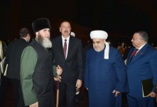 Президент Ильхам Алиев и Первая леди Мехрибан Алиева приняли участие во II Саммите мировых религиозных лидеров в Баку (ФОТО)