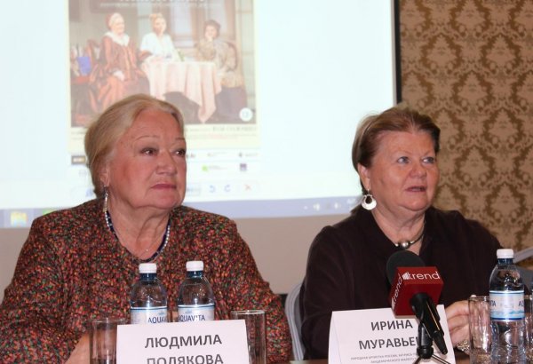 Тихий стук в дверь и … "Боже, какая же вы красавица!" - Ирина Муравьева и Людмила Полякова в Баку (ФОТО)