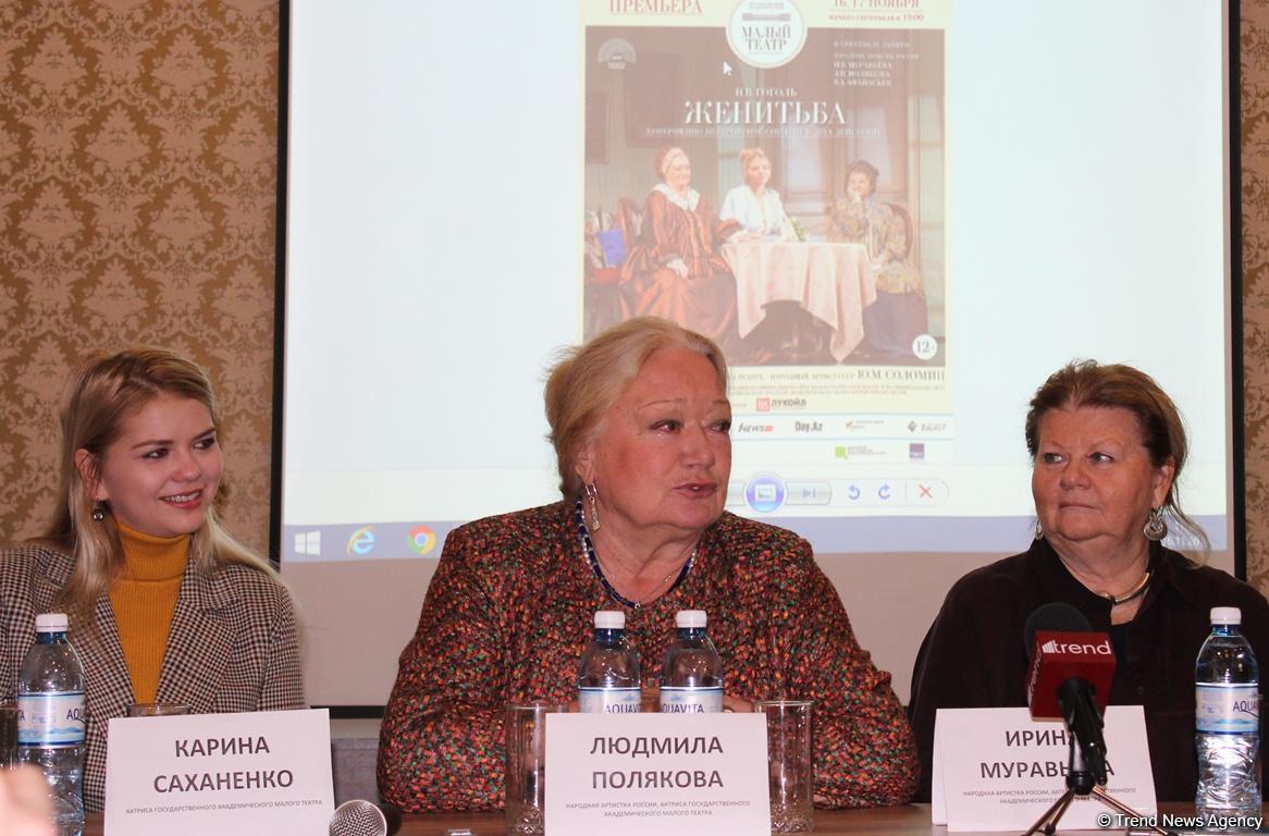 Тихий стук в дверь и … "Боже, какая же вы красавица!" - Ирина Муравьева и Людмила Полякова в Баку (ФОТО)