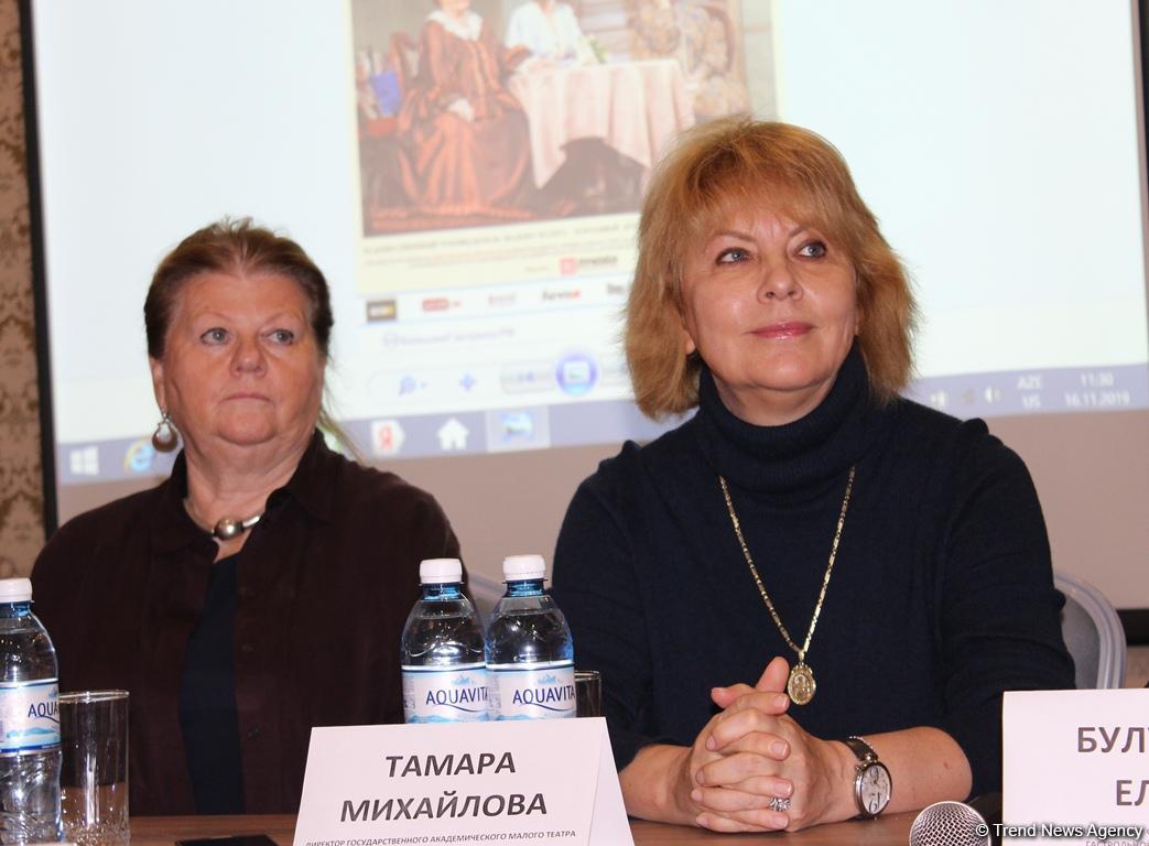 Тихий стук в дверь и … "Боже, какая же вы красавица!" - Ирина Муравьева и Людмила Полякова в Баку (ФОТО)