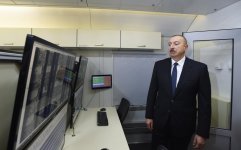 Президент Ильхам Алиев принял участие в открытии после реконструкции линии Сабунчи-Пиршаги Бакинской кольцевой железной дороги (ФОТО)