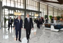 Президент Ильхам Алиев принял участие в открытии после реконструкции линии Сабунчи-Пиршаги Бакинской кольцевой железной дороги (ФОТО)