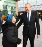 Президент Ильхам Алиев принял участие в открытии после реконструкции линии Сабунчи-Пиршаги Бакинской кольцевой железной дороги (ФОТО)