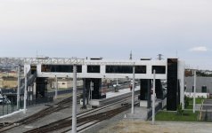 Президент Ильхам Алиев принял участие в открытии после реконструкции линии Сабунчи-Пиршаги Бакинской кольцевой железной дороги (ФОТО)