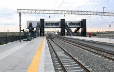 Президент Ильхам Алиев принял участие в открытии после реконструкции линии Сабунчи-Пиршаги Бакинской кольцевой железной дороги (ФОТО)