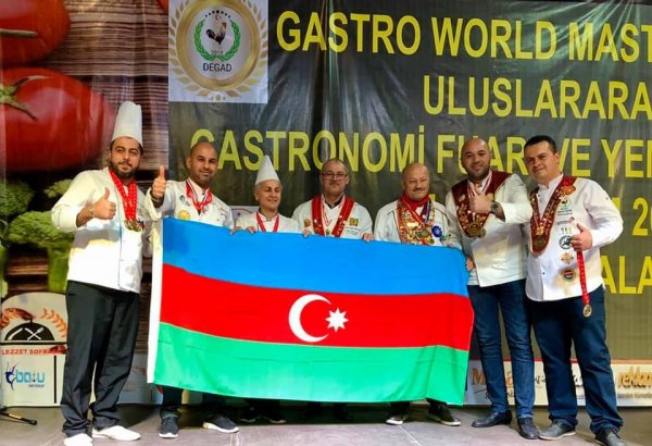 Азербайджанские шеф-повара  стали лучшими среди 15 стран (ФОТО)