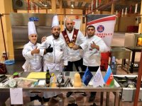 Азербайджанские шеф-повара  стали лучшими среди 15 стран (ФОТО)