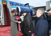 Первый вице-президент Азербайджана Мехрибан Алиева прибыла с официальным визитом в Россию (ФОТО)
