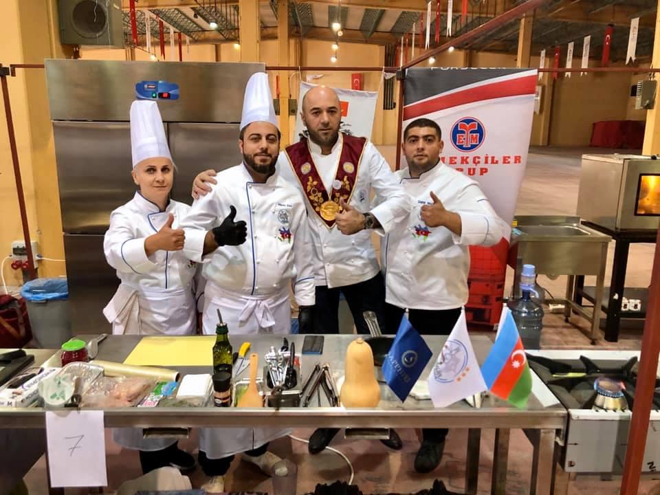 Азербайджанские шеф-повара  стали лучшими среди 15 стран (ФОТО)