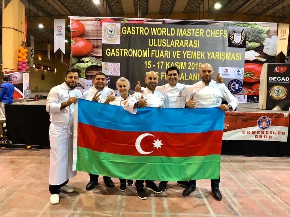 Азербайджанские шеф-повара  стали лучшими среди 15 стран (ФОТО)