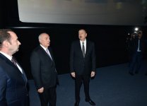 Президент Ильхам Алиев принял участие в открытии нового здания кинотеатра "Низами" в Сумгайыте (ФОТО)