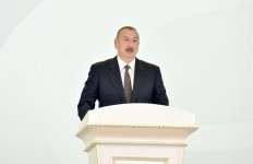 Президент Ильхам Алиев принял участие в мероприятии, посвященном 70-летию Сумгайыта (ФОТО)