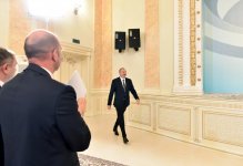 Президент Ильхам Алиев принял участие в мероприятии, посвященном 70-летию Сумгайыта (ФОТО)