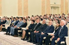 Президент Ильхам Алиев принял участие в мероприятии, посвященном 70-летию Сумгайыта (ФОТО)