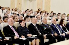 Президент Ильхам Алиев принял участие в мероприятии, посвященном 70-летию Сумгайыта (ФОТО)