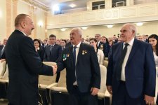 Президент Ильхам Алиев принял участие в мероприятии, посвященном 70-летию Сумгайыта (ФОТО)