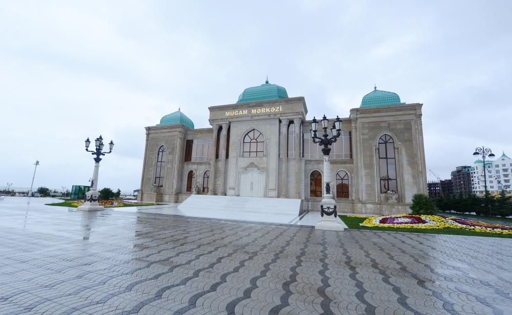 Президент Ильхам Алиев принял участие в открытии Центра мугама в Сумгайыте (ФОТО)