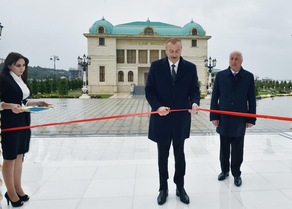 Президент Ильхам Алиев принял участие в открытии Центра мугама в Сумгайыте (ФОТО)