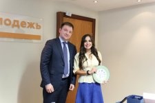Вице-президент Фонда Гейдара Алиева Лейла Алиева провела в Москве двусторонние встречи (ФОТО)