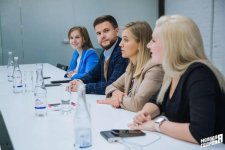 Вице-президент Фонда Гейдара Алиева Лейла Алиева провела в Москве двусторонние встречи (ФОТО)