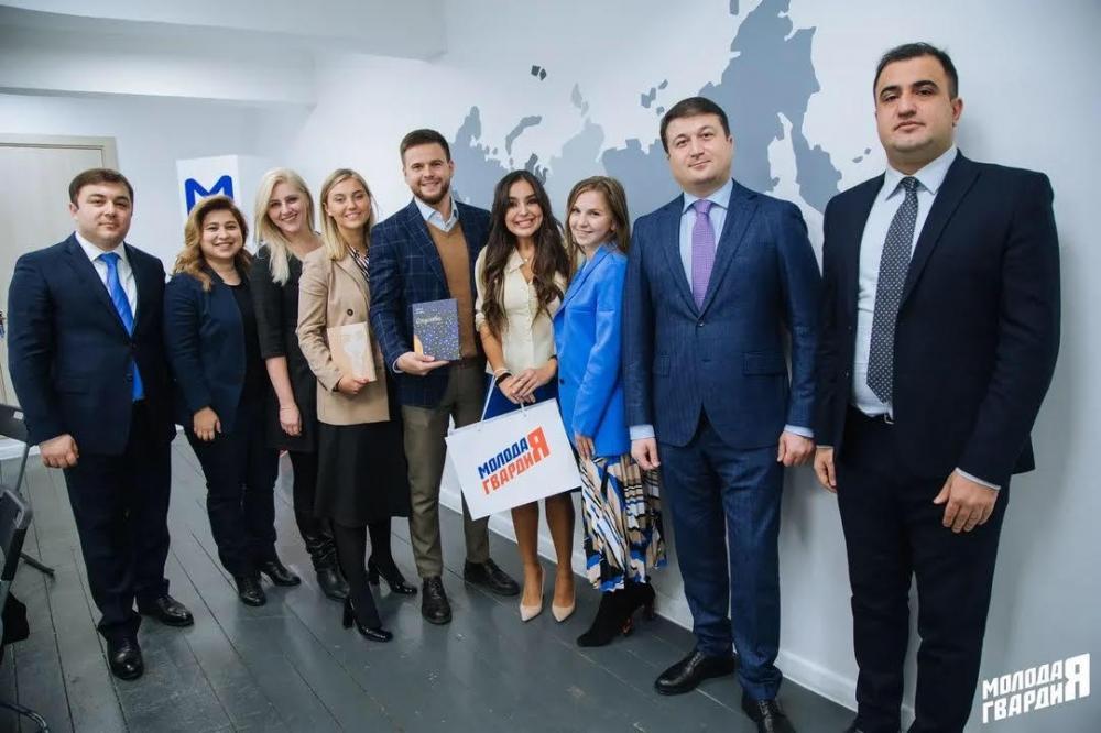 Вице-президент Фонда Гейдара Алиева Лейла Алиева провела в Москве двусторонние встречи (ФОТО)